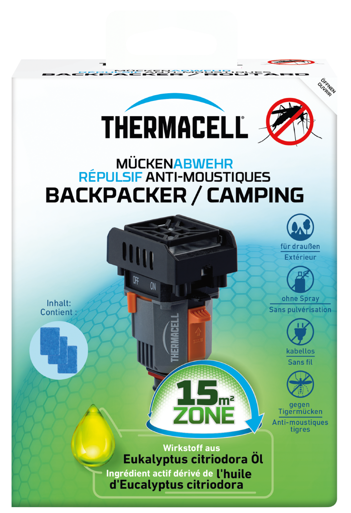 Thermacell Mückenabwehr Backpacker
